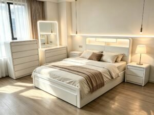 CHALSEA GAS LIFT STORAGE BED WITH FRONT DRAWER