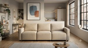 OAKLEY 3-SEATER ELECTRIC EXTENDABLE SOFA BED